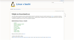 Desktop Screenshot of linuxvbashi.cz
