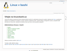 Tablet Screenshot of linuxvbashi.cz